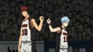 Kagami and Kuroko as seen in Kuroko no Basuke (Image via Production I.G)